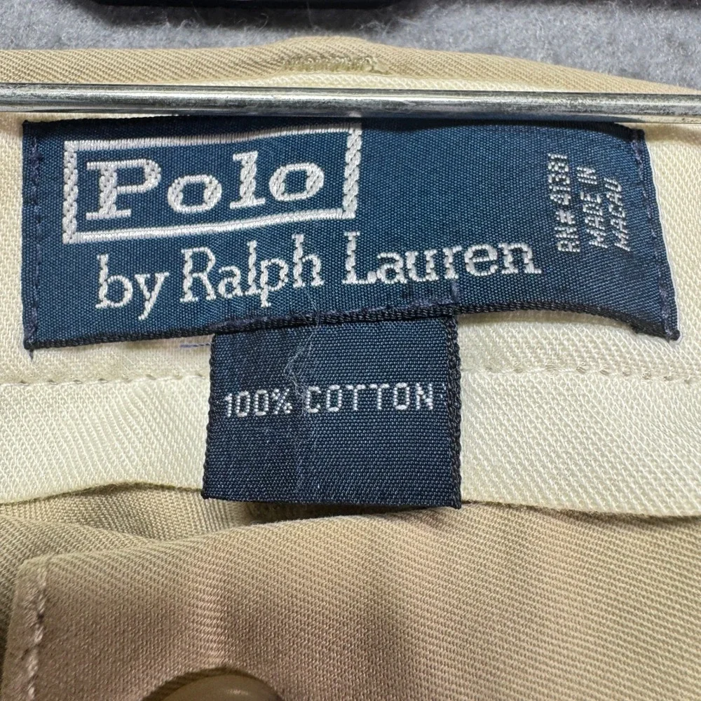 Polo Ralph Lauren Men's 36x34 Khaki Chino‎ Pants Classic Fit Cotton Size 40x30